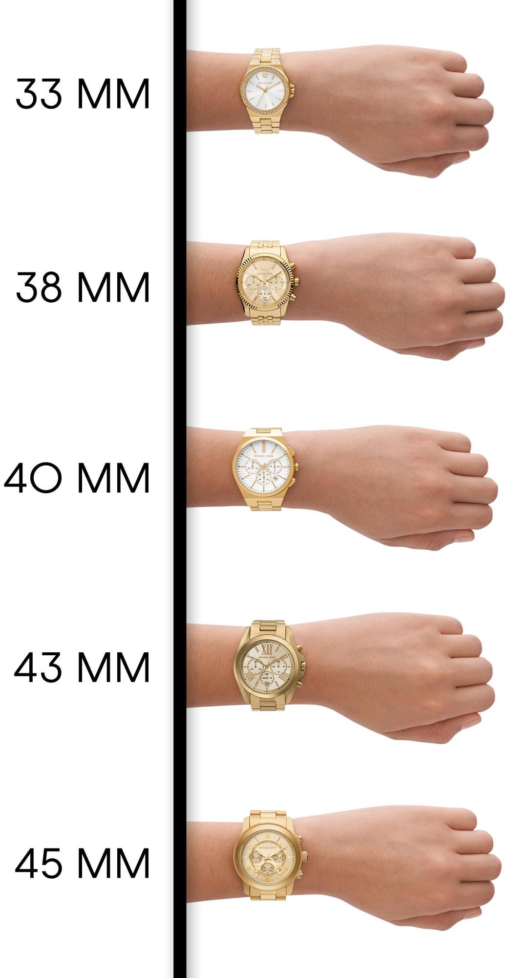 Michael Kors MK4865 zegarek srebrny klasyczny Michael Kors bransoleta