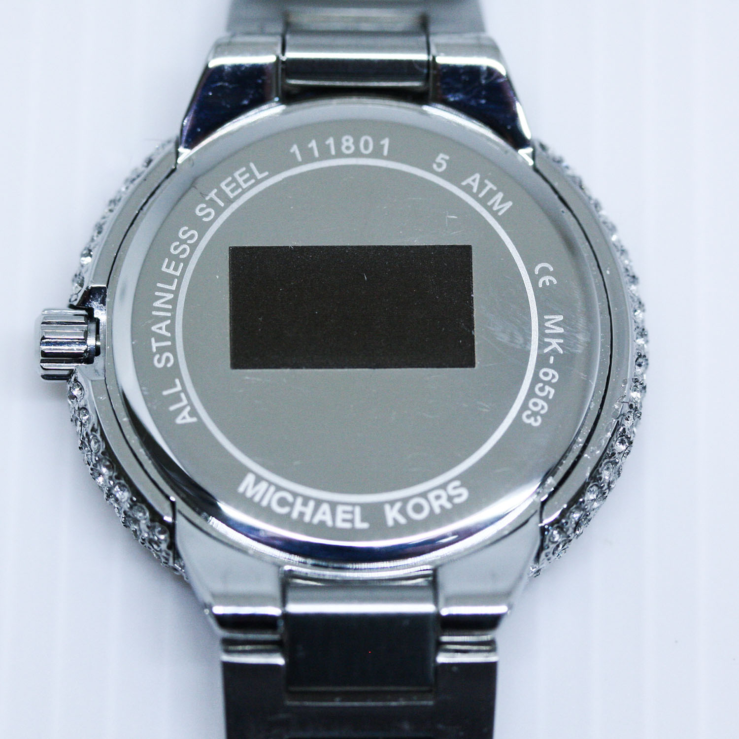 Michael Kors MK6563-POWYSTAWOWY zegarek srebrny fashion/modowy Taryn bransoleta - miniatura 5