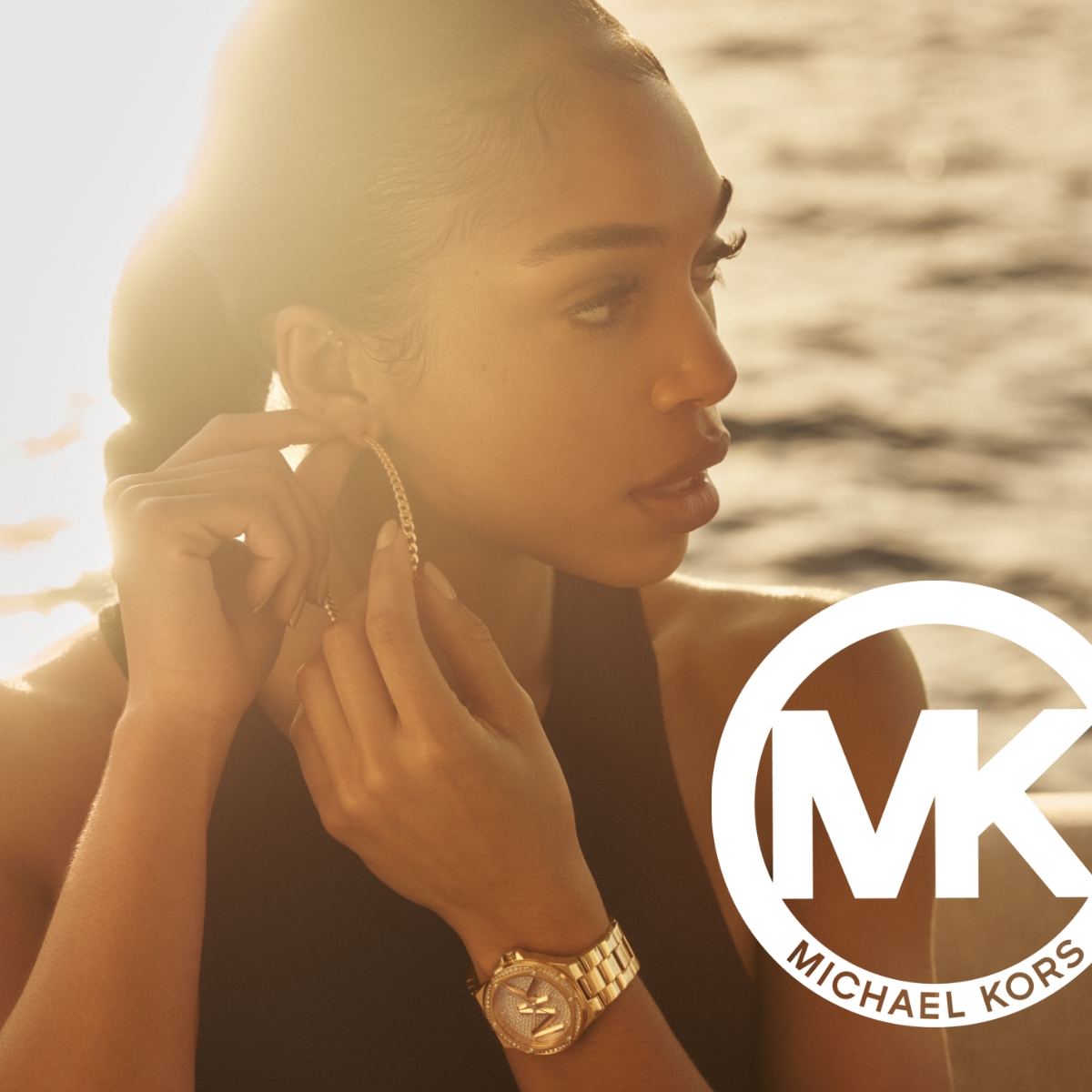Michael Kors MK7229 zegarek złoty fashion-modowy Damskie bransoleta - miniatura 5