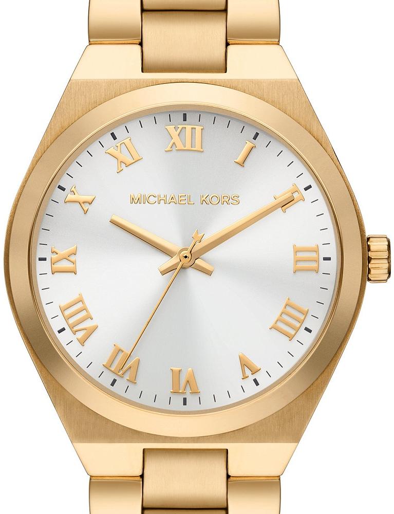 Michael Kors MK7391 LENNOX Gold Stainless Steel 37mm zegarek klasyczny Damskie - miniatura 4