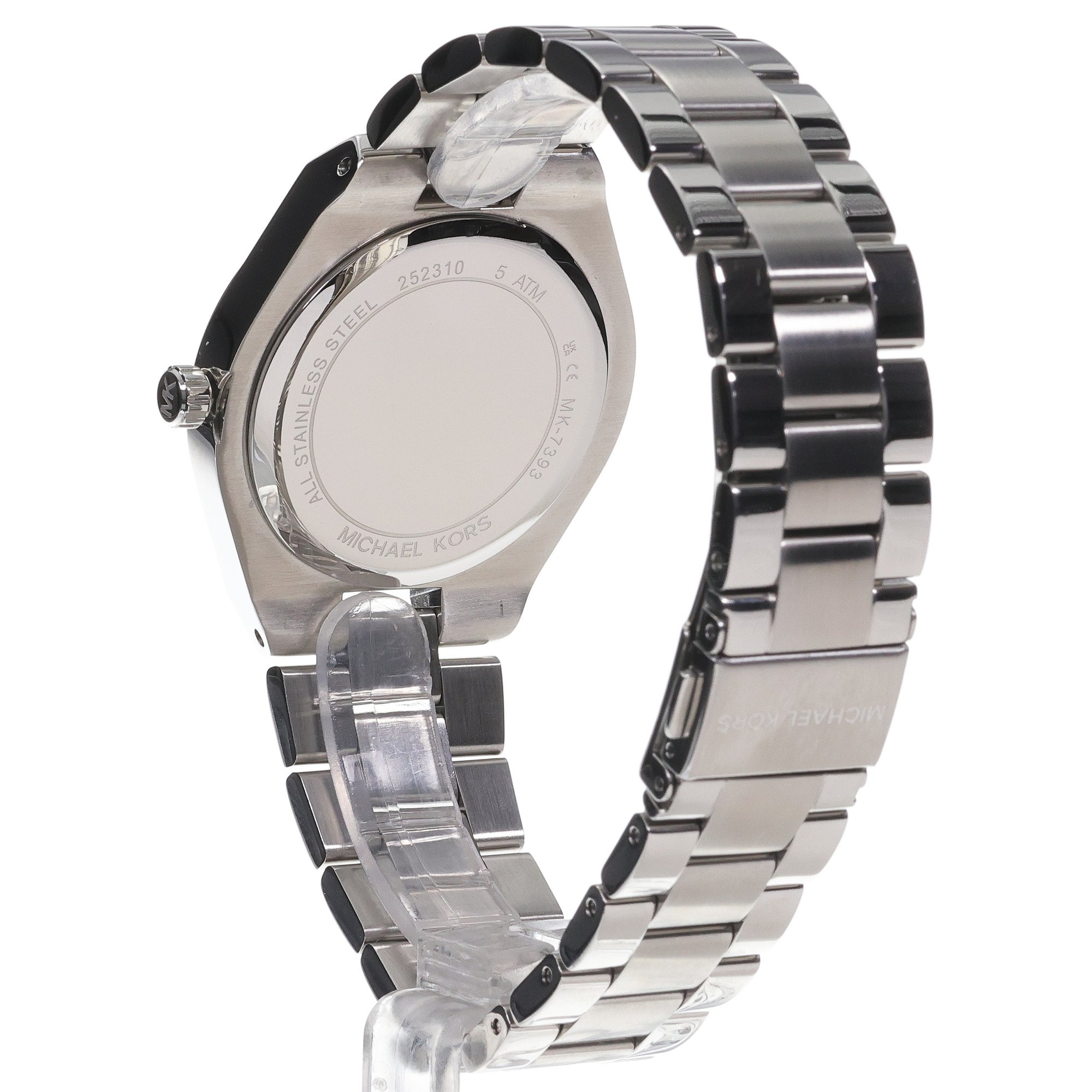 Michael Kors MK7393 zegarek srebrny klasyczny Damskie bransoleta - miniatura 4