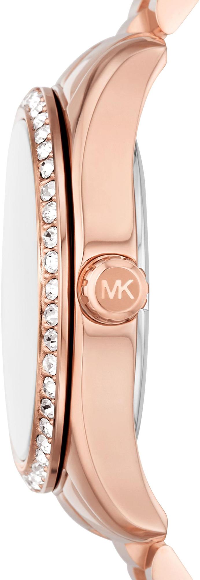 Michael Kors MK7444 zegarek różowe złoto fashion-modowy Damskie bransoleta - miniatura 2