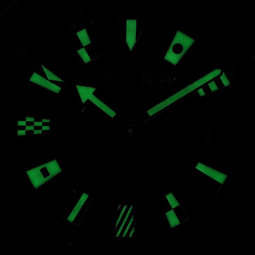 Nautica NAPSRF004 zegarek czarny sportowy Pasek pasek - miniatura 5