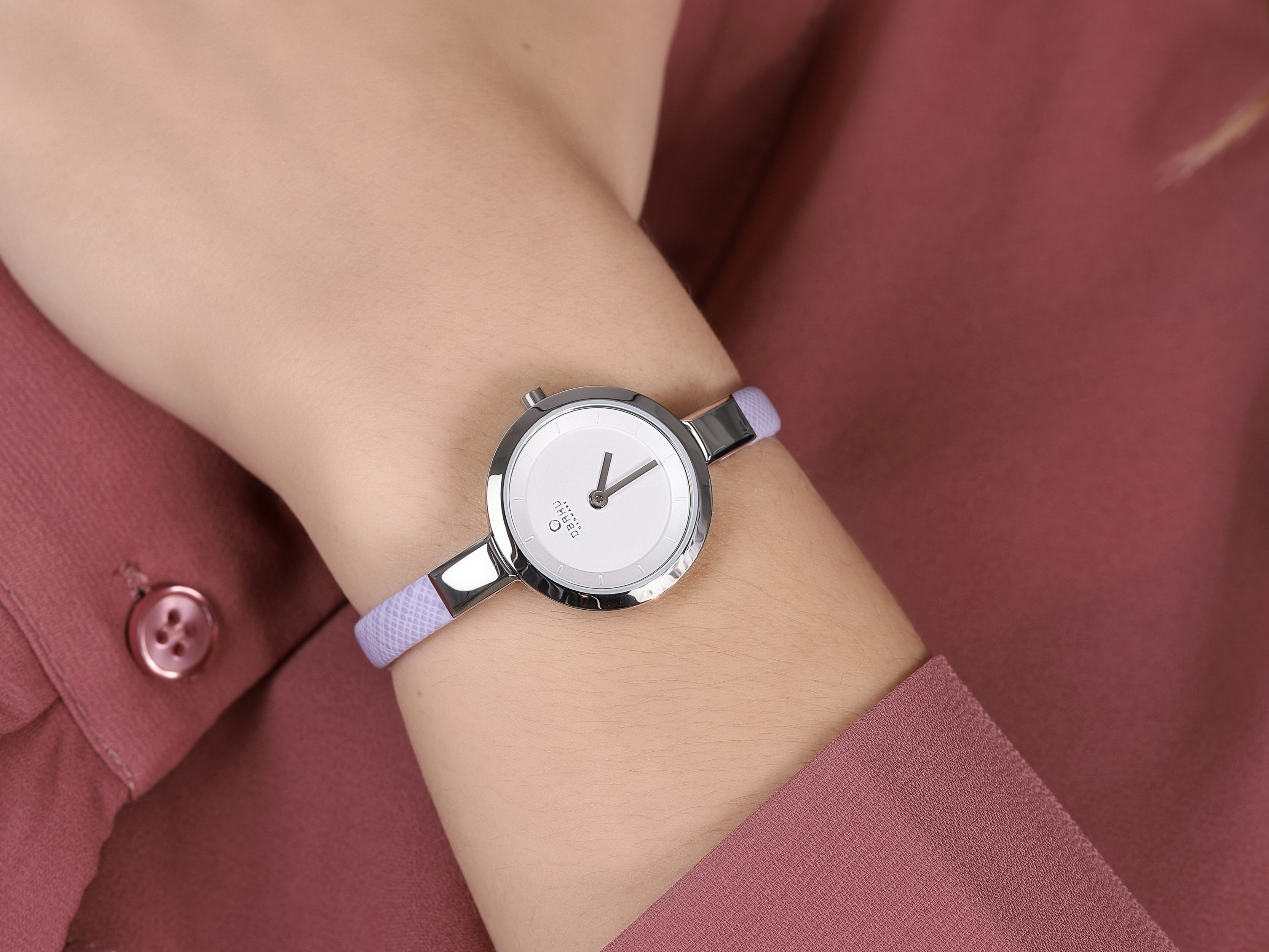 Obaku Denmark V129LCIRQ zegarek damski Slim - miniatura 4