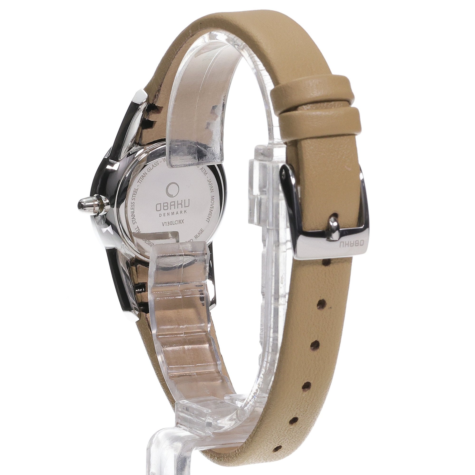 Obaku Denmark V130LCIRX damski zegarek Slim pasek - miniatura 3