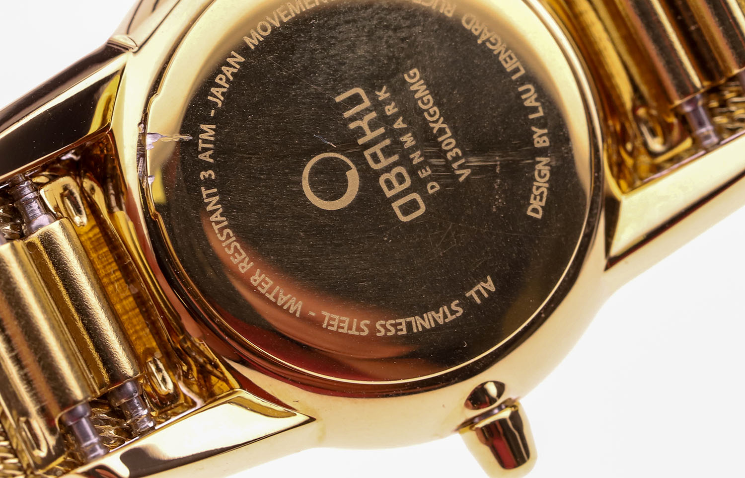 Obaku Denmark V130LGGMG-POWYSTAWOWY zegarek damski Slim - miniatura 2