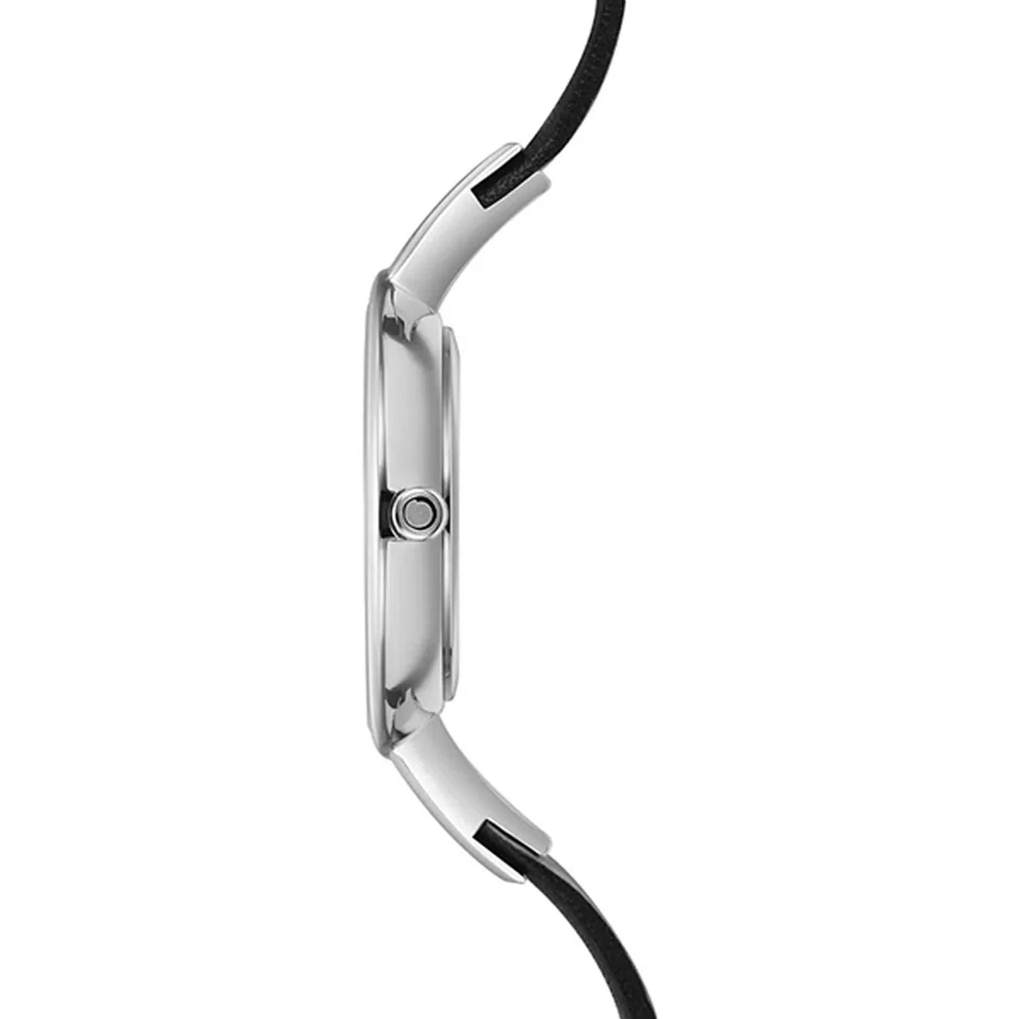 Obaku Denmark V146LCIRB1 zegarek srebrny klasyczny Slim pasek - miniatura 3