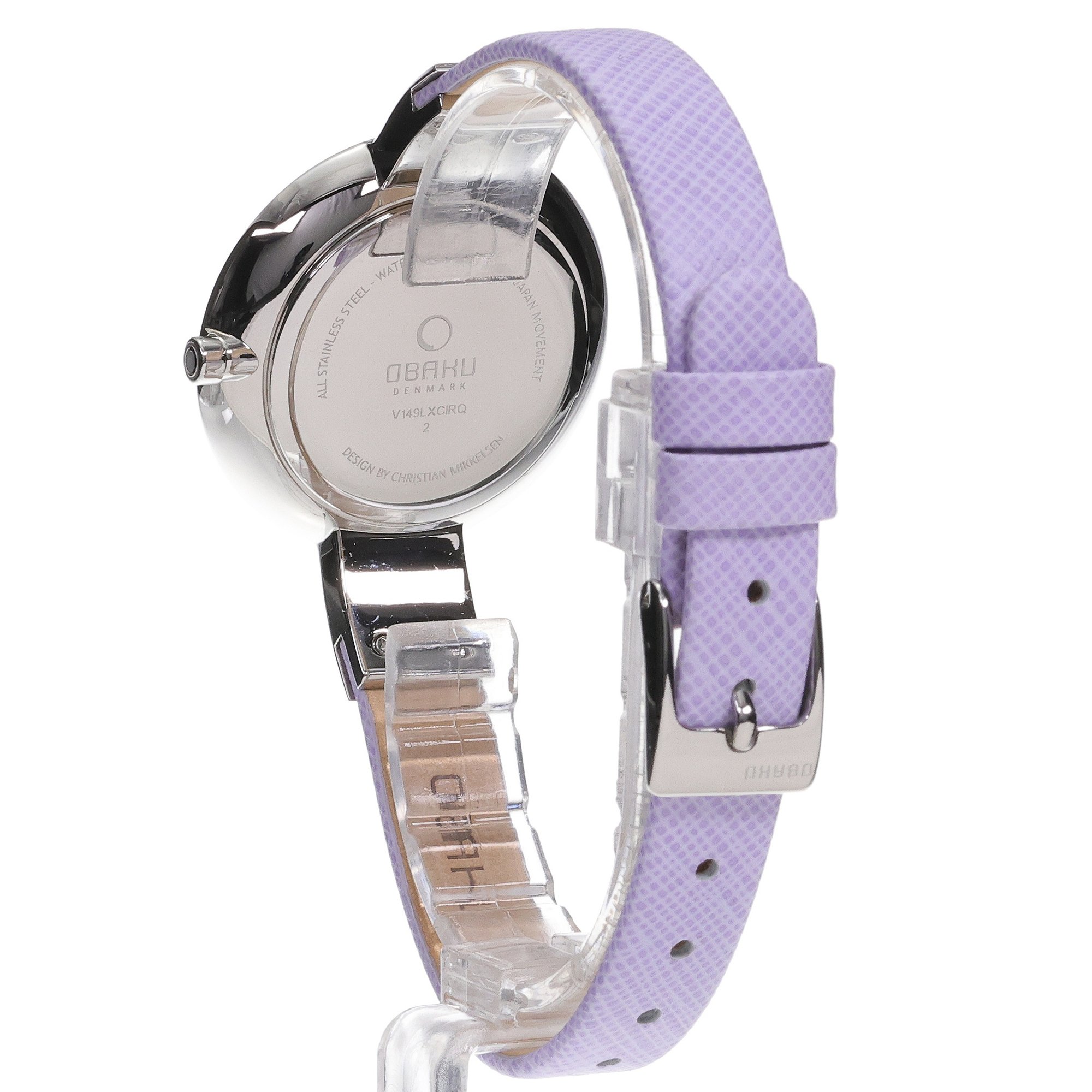 Obaku Denmark V149LCIRQ damski zegarek Slim pasek - miniatura 4