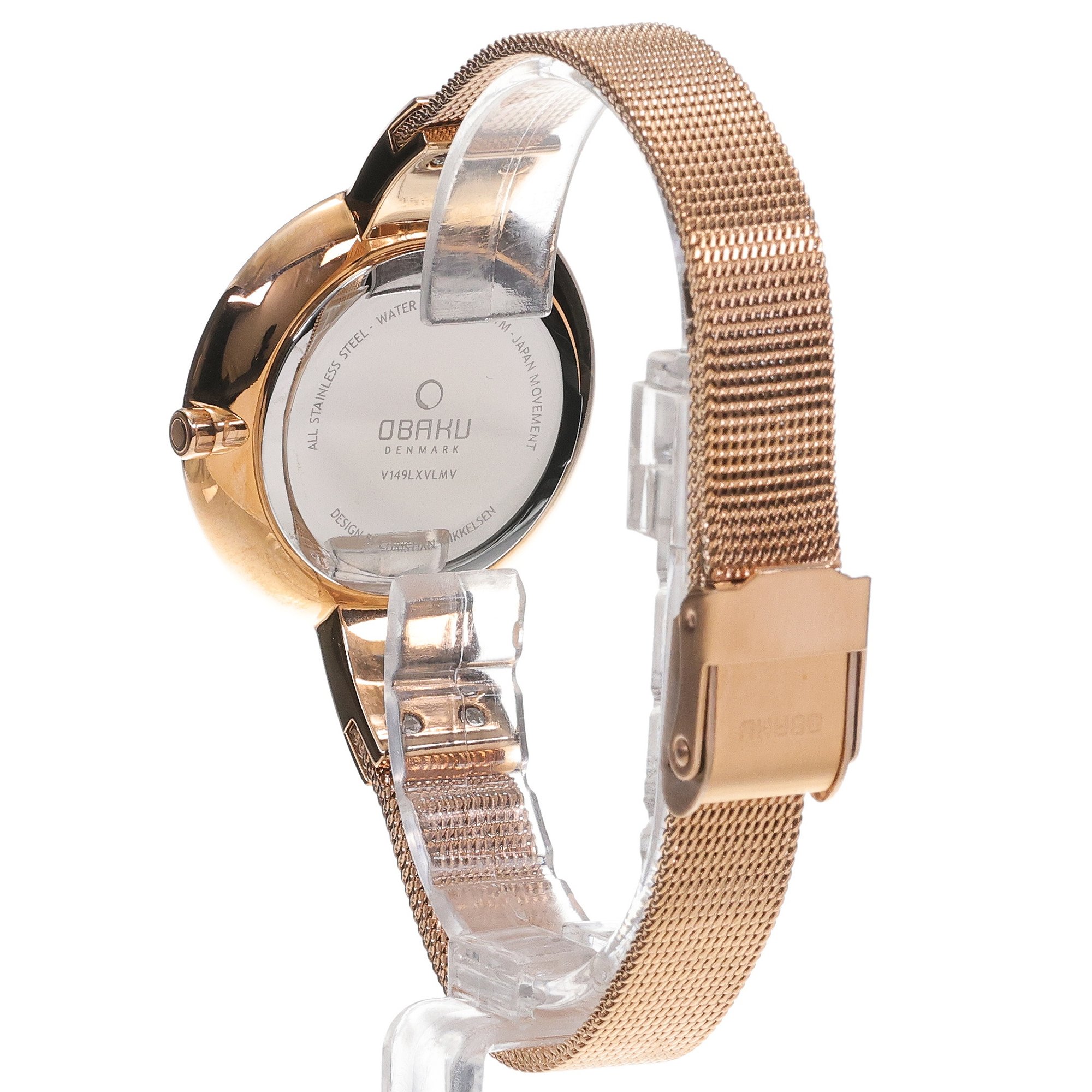 Obaku Denmark V149LVLMV SOL - Christian Mikkelsen zegarek fashion-modowy Slim - miniatura 4