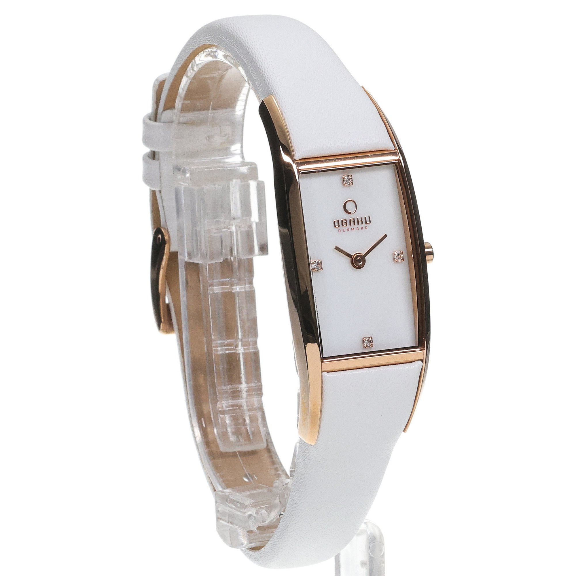 Obaku Denmark V150LVWRW damski zegarek Slim pasek - miniatura 3