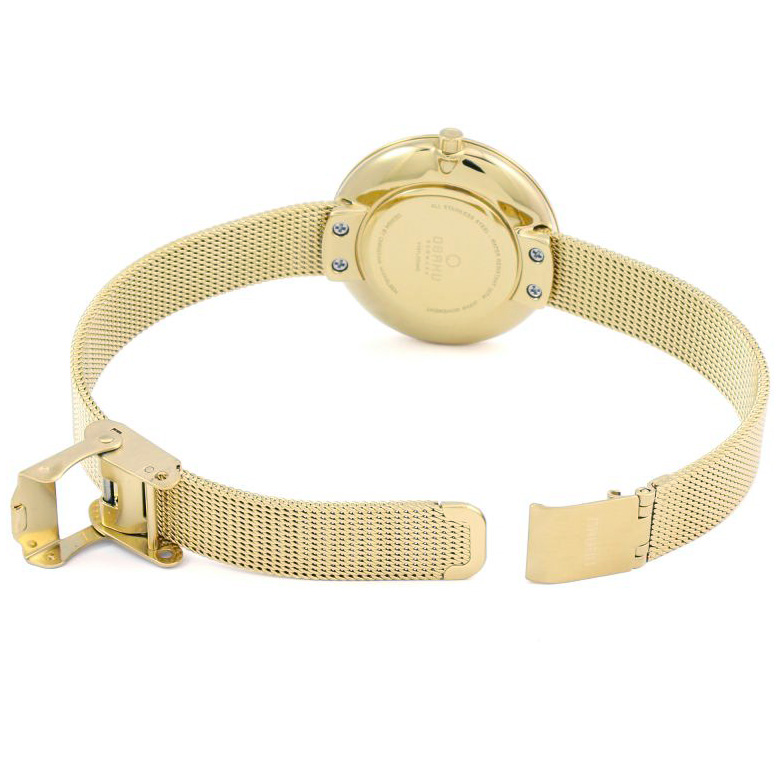 Obaku Denmark V161LXGIMG zegarek damski fashion/modowy Slim bransoleta - miniatura 5