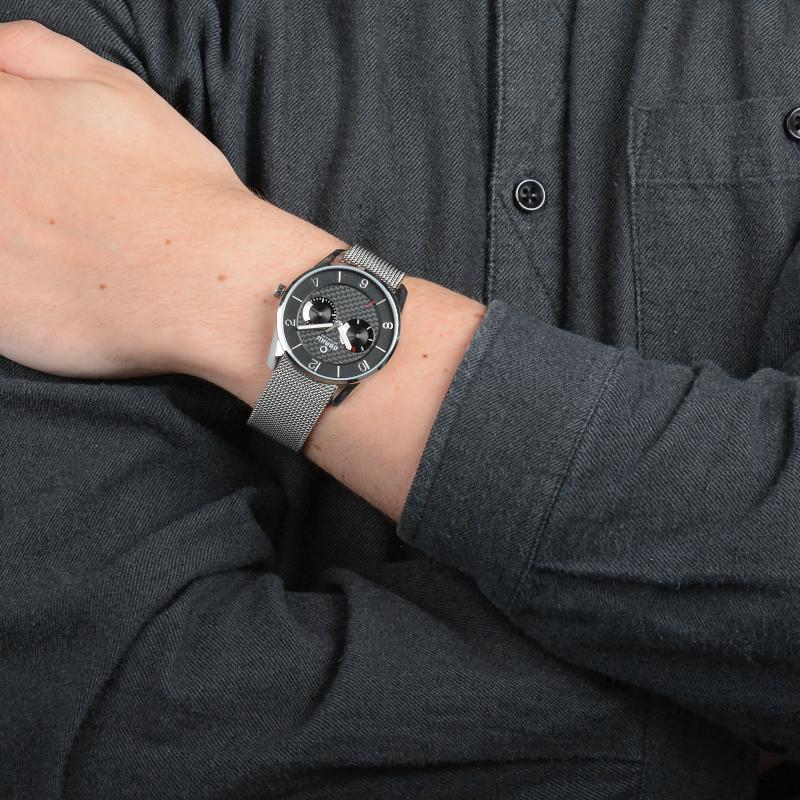 Obaku Denmark V171GMCBMC męski zegarek Slim bransoleta - miniatura 7