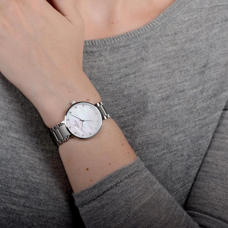 Obaku Denmark V189LXCPSC GLAD - CORAL zegarek klasyczny Slim - miniatura 7