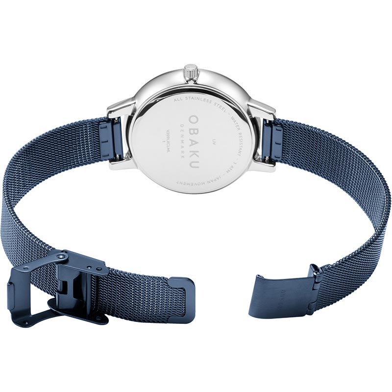 Obaku Denmark V209LXCLML zegarek damski klasyczny Slim bransoleta - miniatura 6