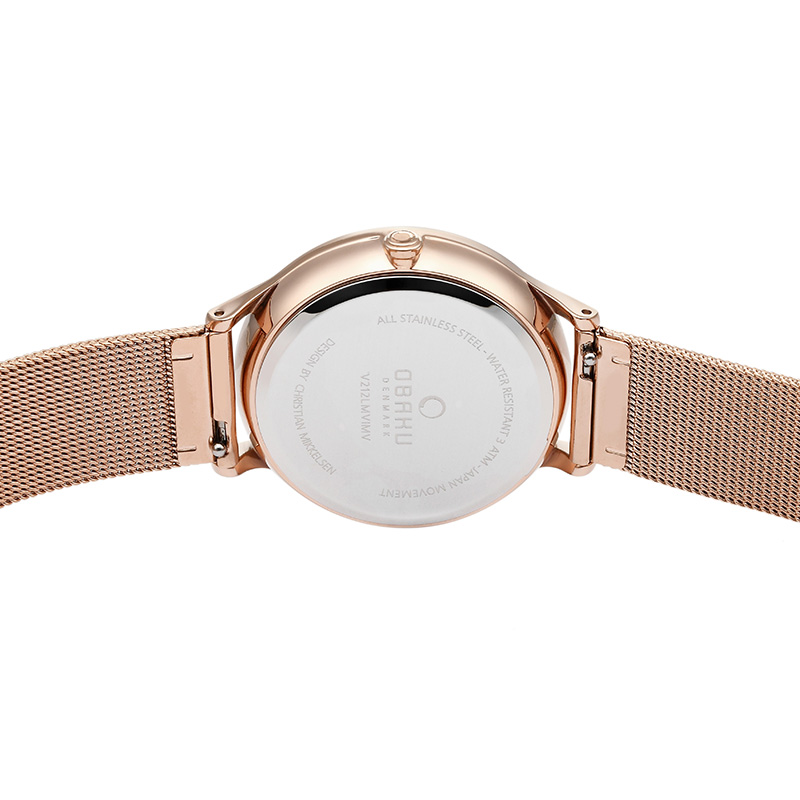 Obaku Denmark V212LMVIMV zegarek damski Slim - miniatura 2