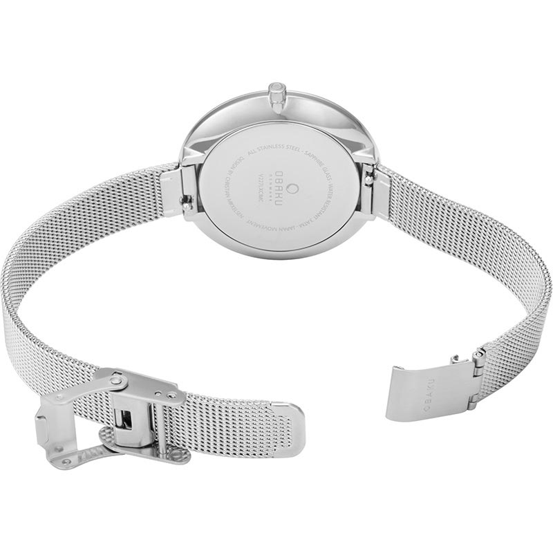 Obaku Denmark V227LXCIMC damski zegarek Slim bransoleta - miniatura 4