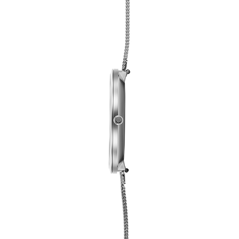 Obaku Denmark V227LXCIMC zegarek srebrny klasyczny Slim bransoleta - miniatura 2