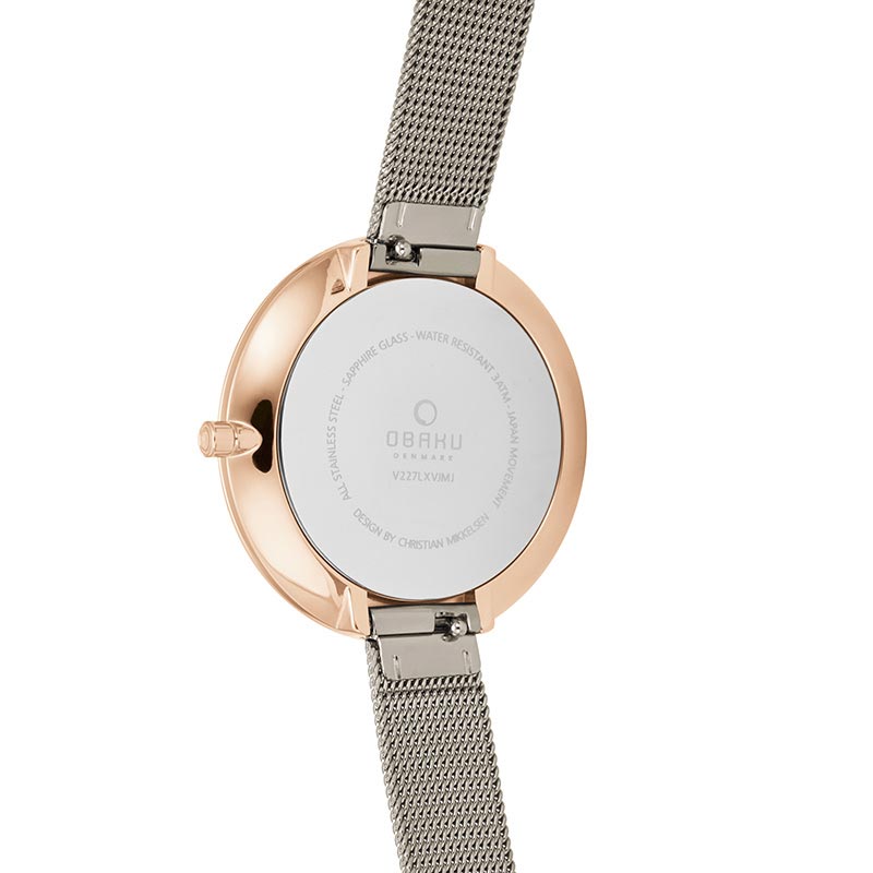 Obaku Denmark V227LXVJMJ zegarek skandynawskie Slim - miniatura 4