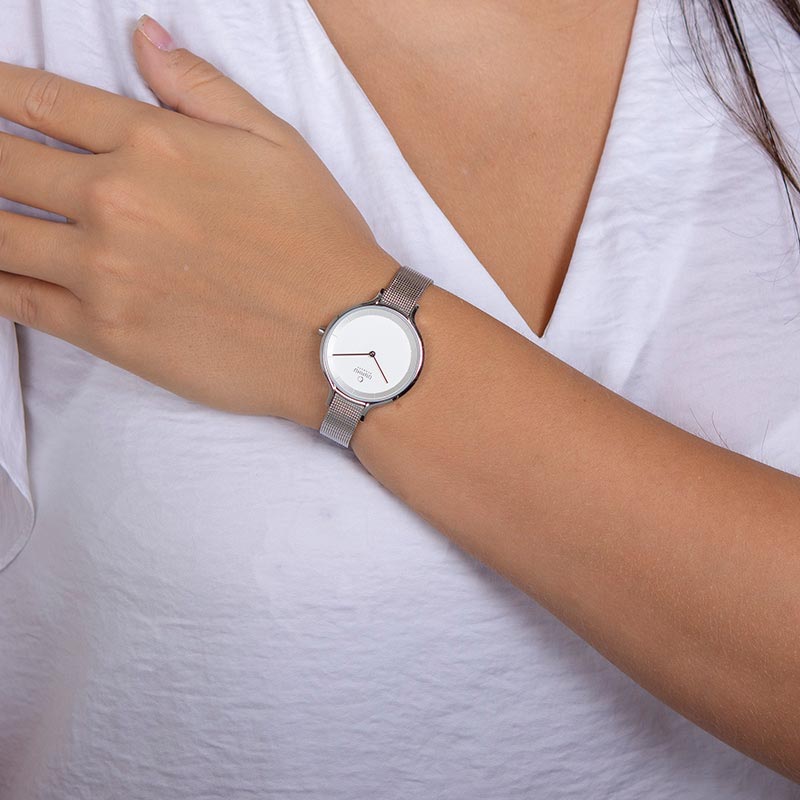 Obaku Denmark V228LXCIMC damski zegarek Slim bransoleta - miniatura 3