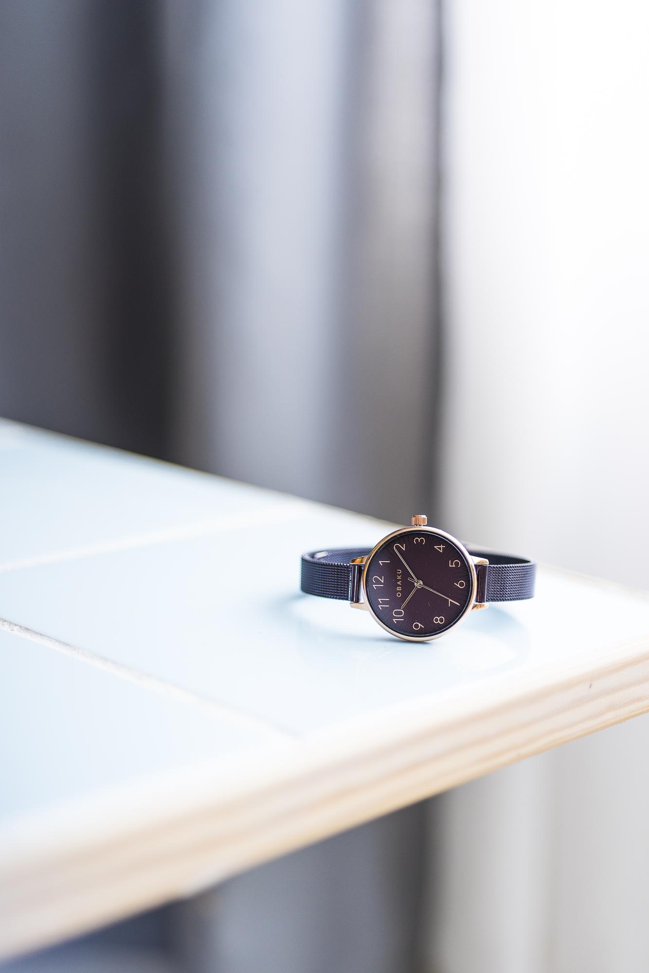 Obaku Denmark V237LXVNMN zegarek różowe złoto klasyczny Damskie bransoleta - miniatura 5