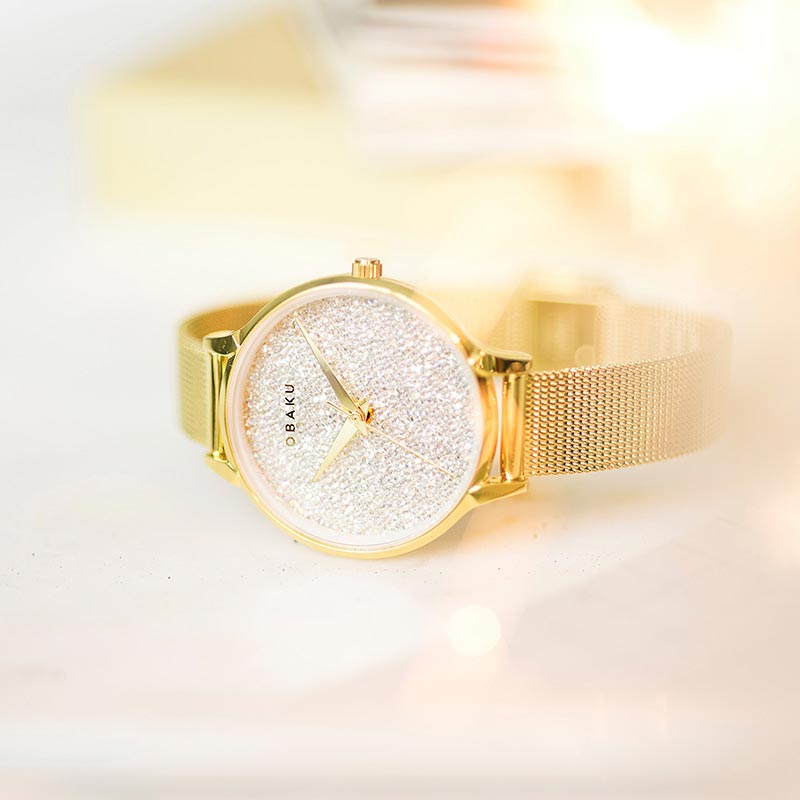 Obaku Denmark V238LXGWMG zegarek damski Slim - miniatura 2