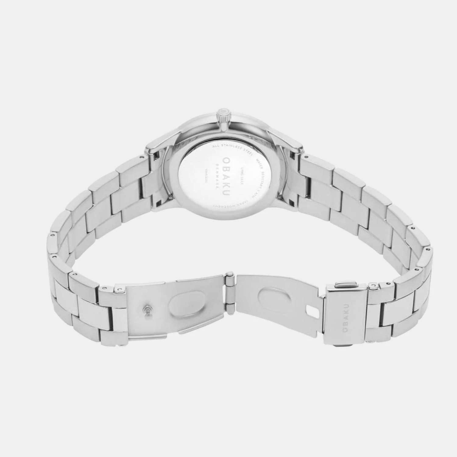 Obaku Denmark V247LXCISC LYNG - LILLE PEACH - Aros Design House zegarek klasyczny Damskie - miniatura 4