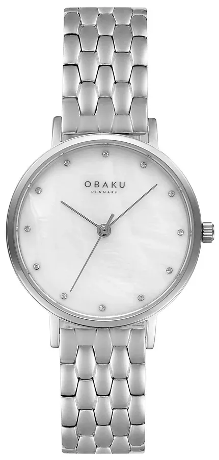 Obaku Denmark V248LXCWSC Slim BRINK LILLE - PERLEMOR BRACE - zdjęcie 1