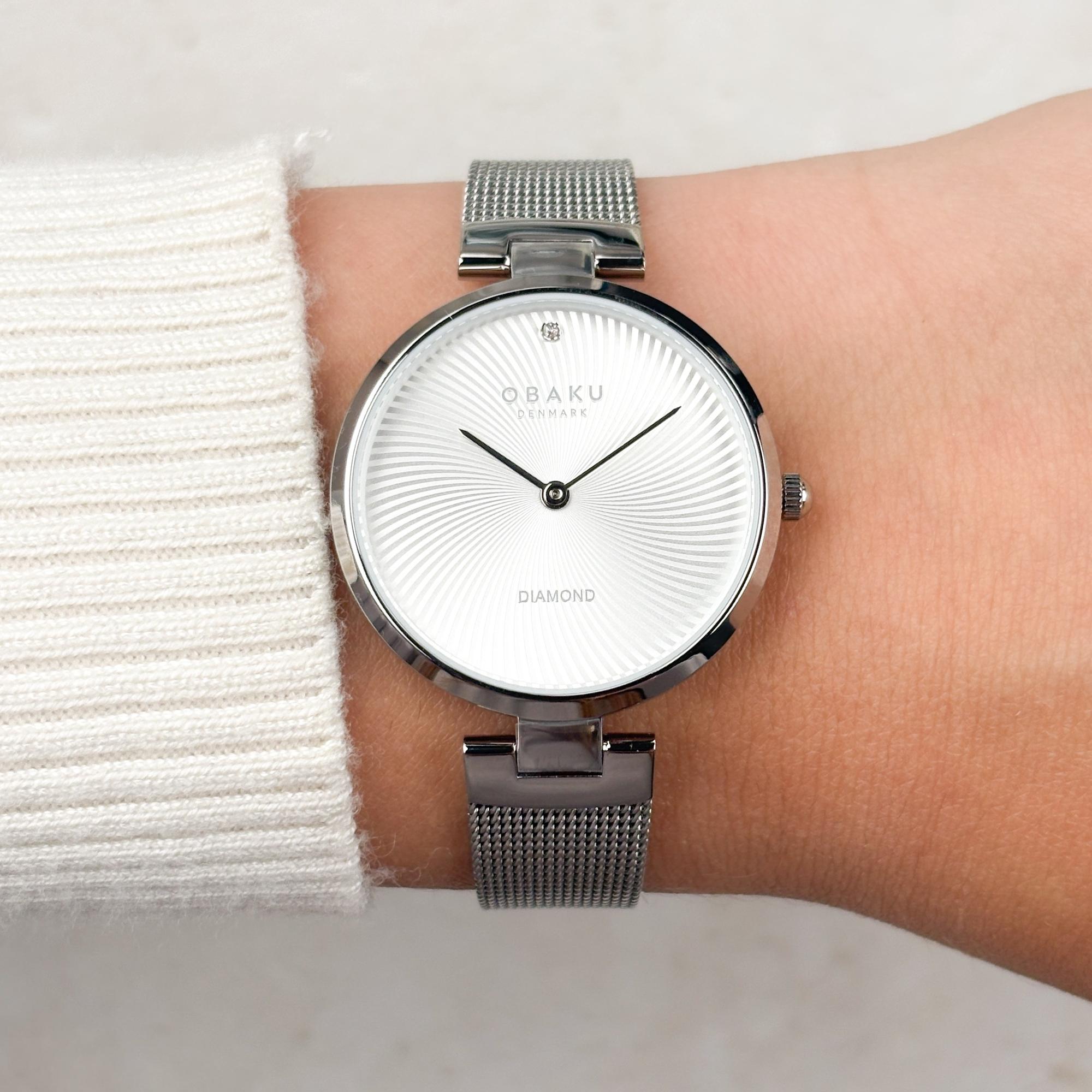 Obaku Denmark V256LXCIMC zegarek damski klasyczny Damskie bransoleta - miniatura 10
