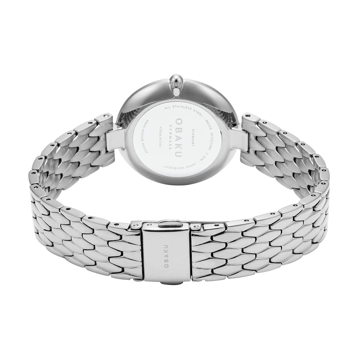 Obaku Denmark V256LXCISC DIAMANT - BRACE zegarek klasyczny Slim - miniatura 7