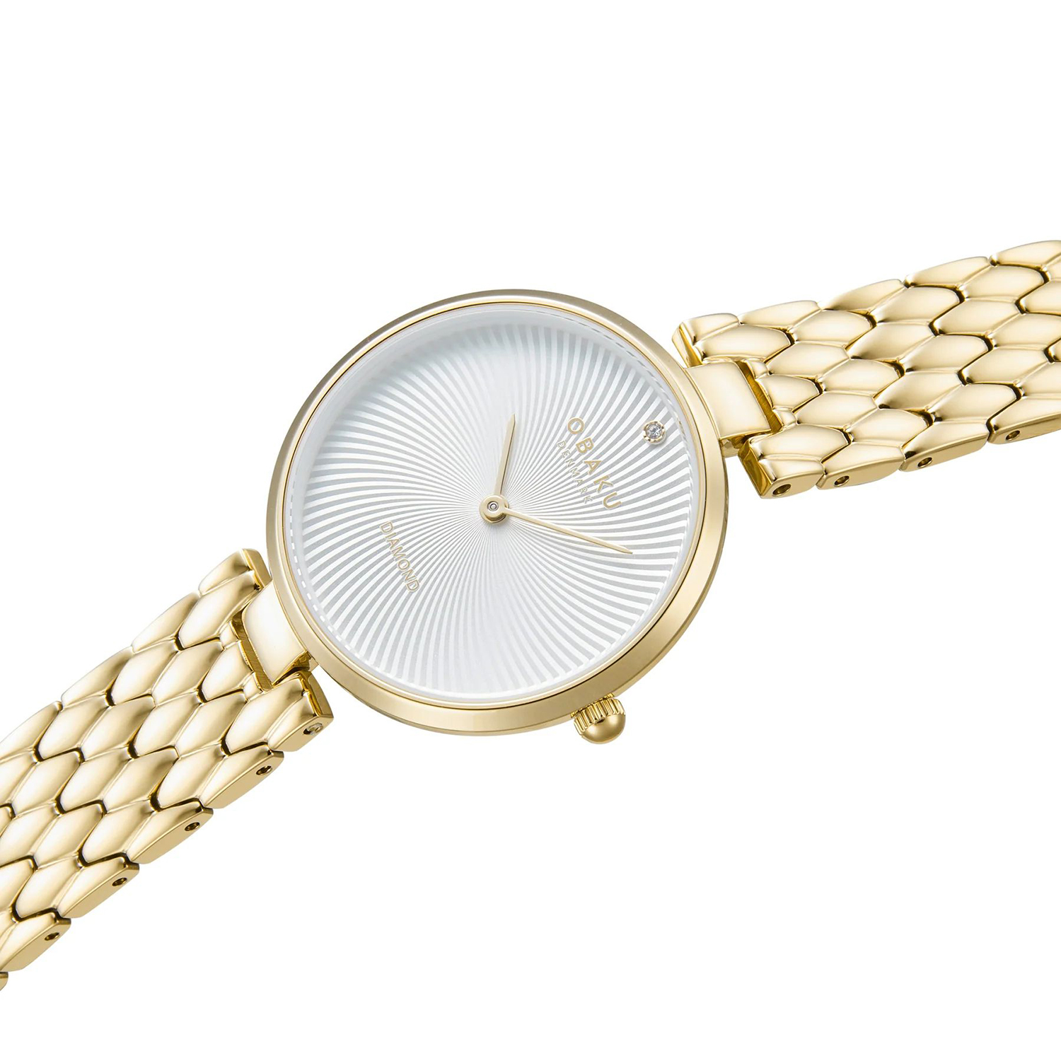 Obaku Denmark V256LXGISG damski zegarek Slim bransoleta - miniatura 6