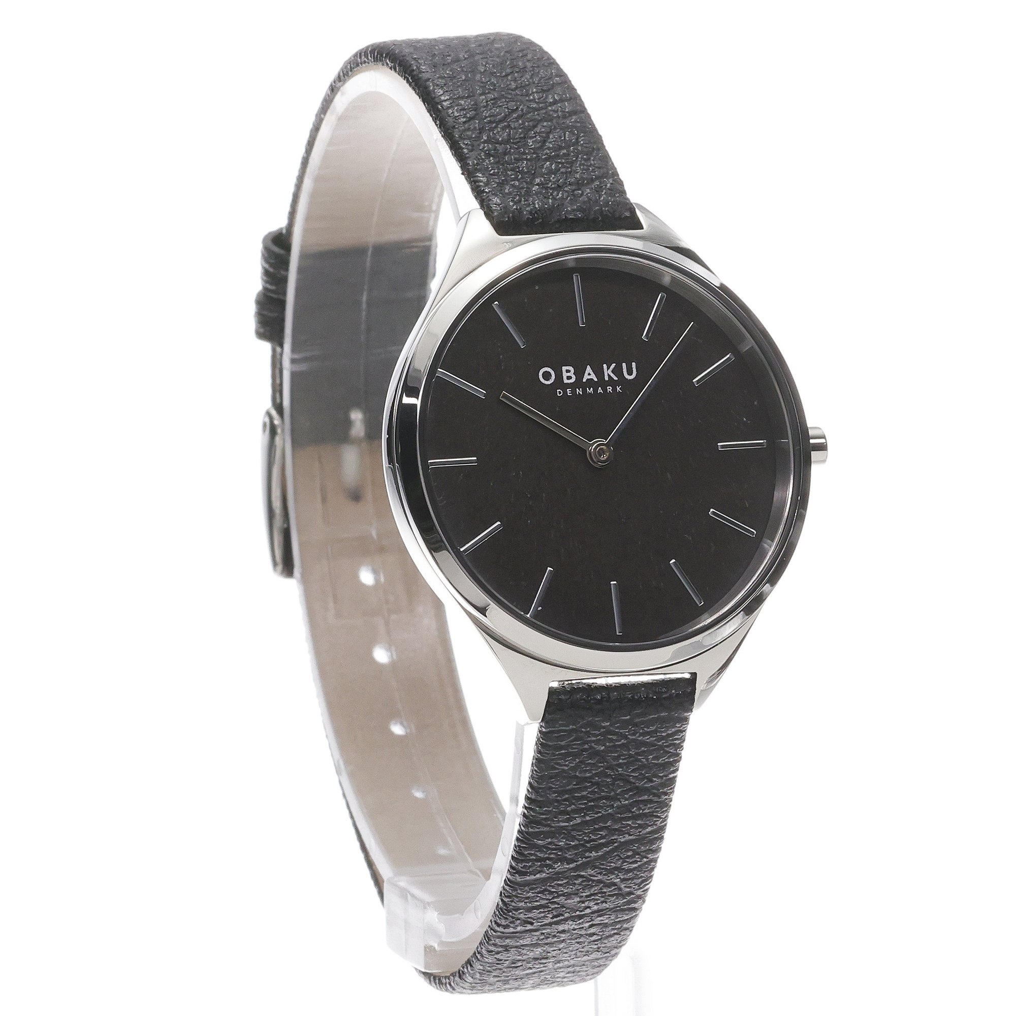 Obaku Denmark V257LHCNRB zegarek srebrny klasyczny Damskie pasek - miniatura 3