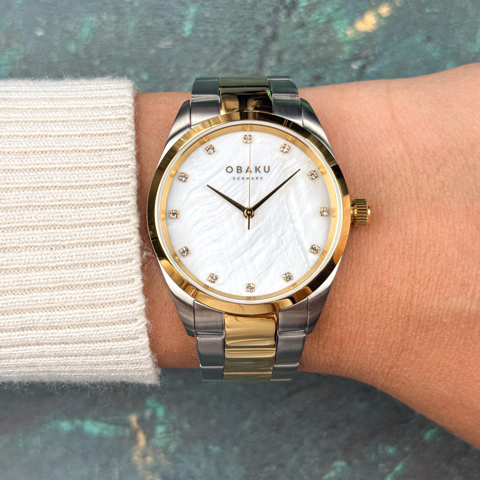 Obaku Denmark V263LXFWSF Damskie Chili Butter zegarek damski klasyczny mineralne utwardzane - miniatura 8