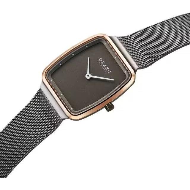 Obaku Denmark V267LXPUMU TERN - LILE ONYX zegarek klasyczny Damskie - miniatura 7