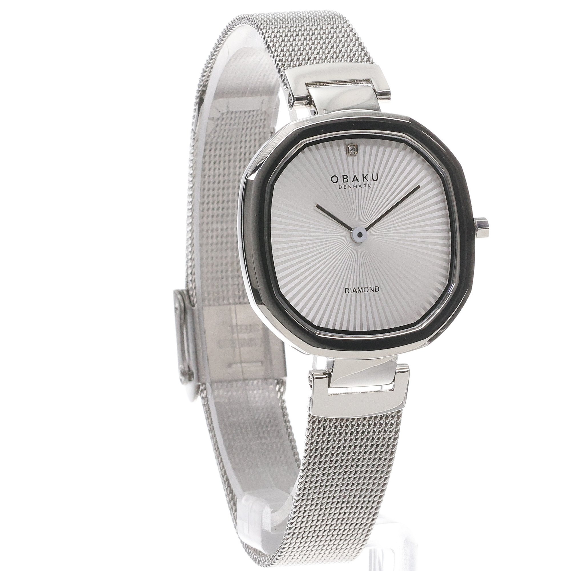 Obaku Denmark V277LXCIMC zegarek srebrny klasyczny Damskie bransoleta - miniatura 3