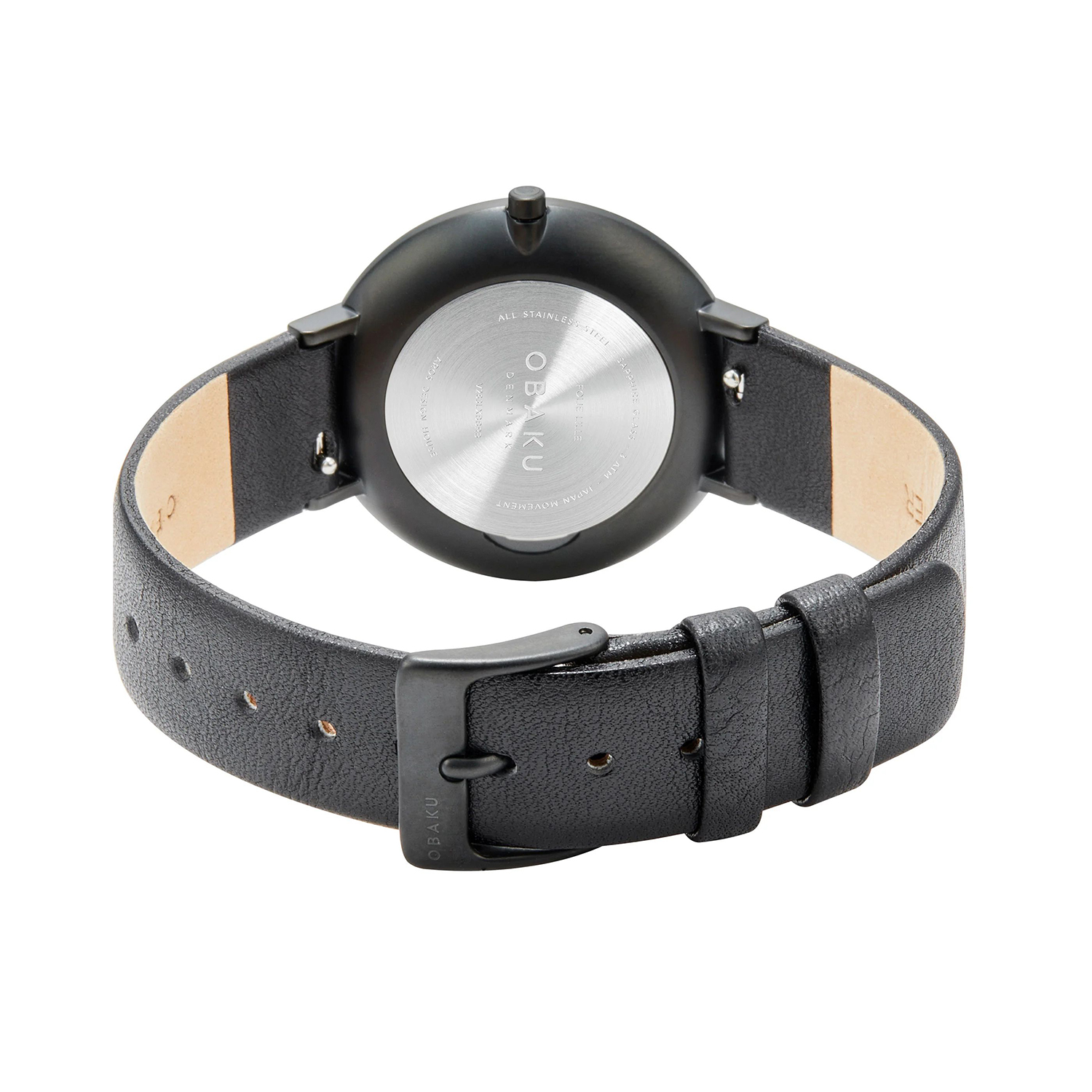 Obaku Denmark V283LXBBRB damski zegarek Pasek pasek - miniatura 4