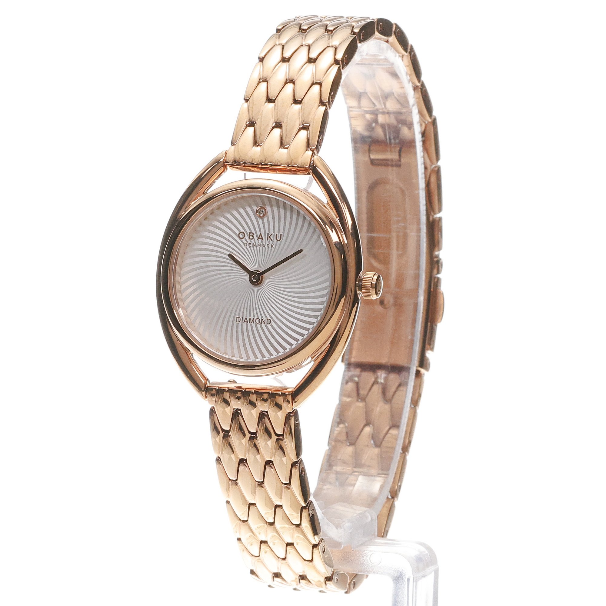 Obaku Denmark V286LXVISV Damskie Juvel - Fuchsia zegarek damski klasyczny mineralne utwardzane - miniatura 2