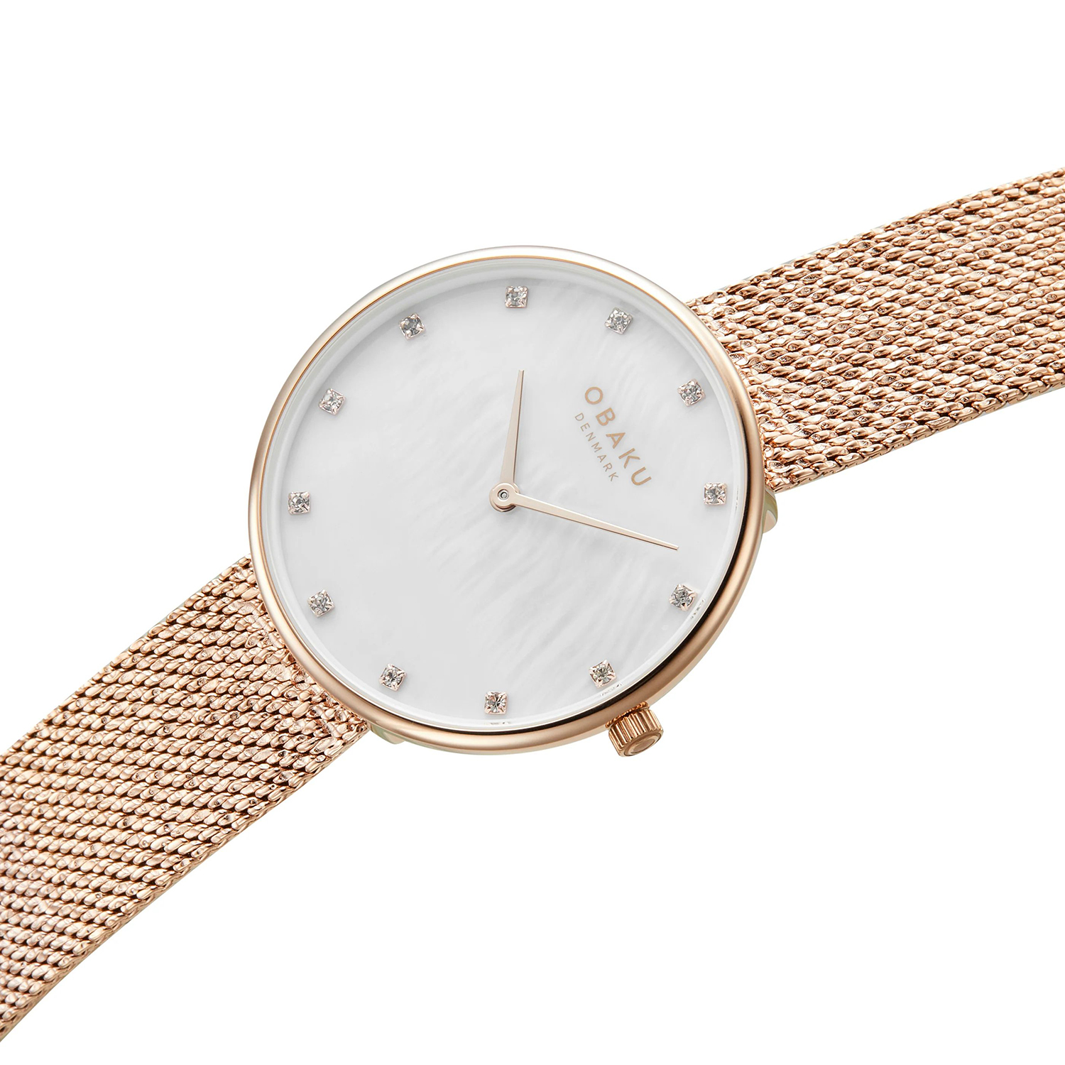 Obaku Denmark V288LXVWHV zegarek damski Bransoleta - miniatura 2