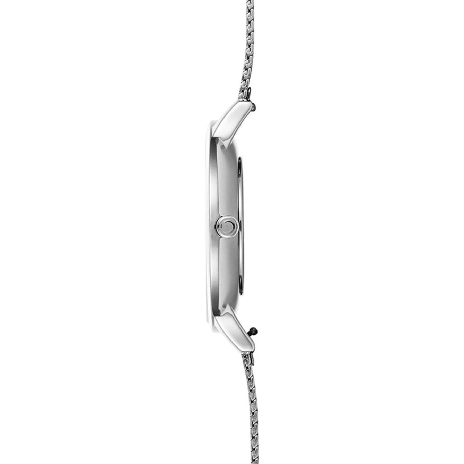 Obaku Denmark V295LXCWHC zegarek srebrny klasyczny Damskie bransoleta - miniatura 5