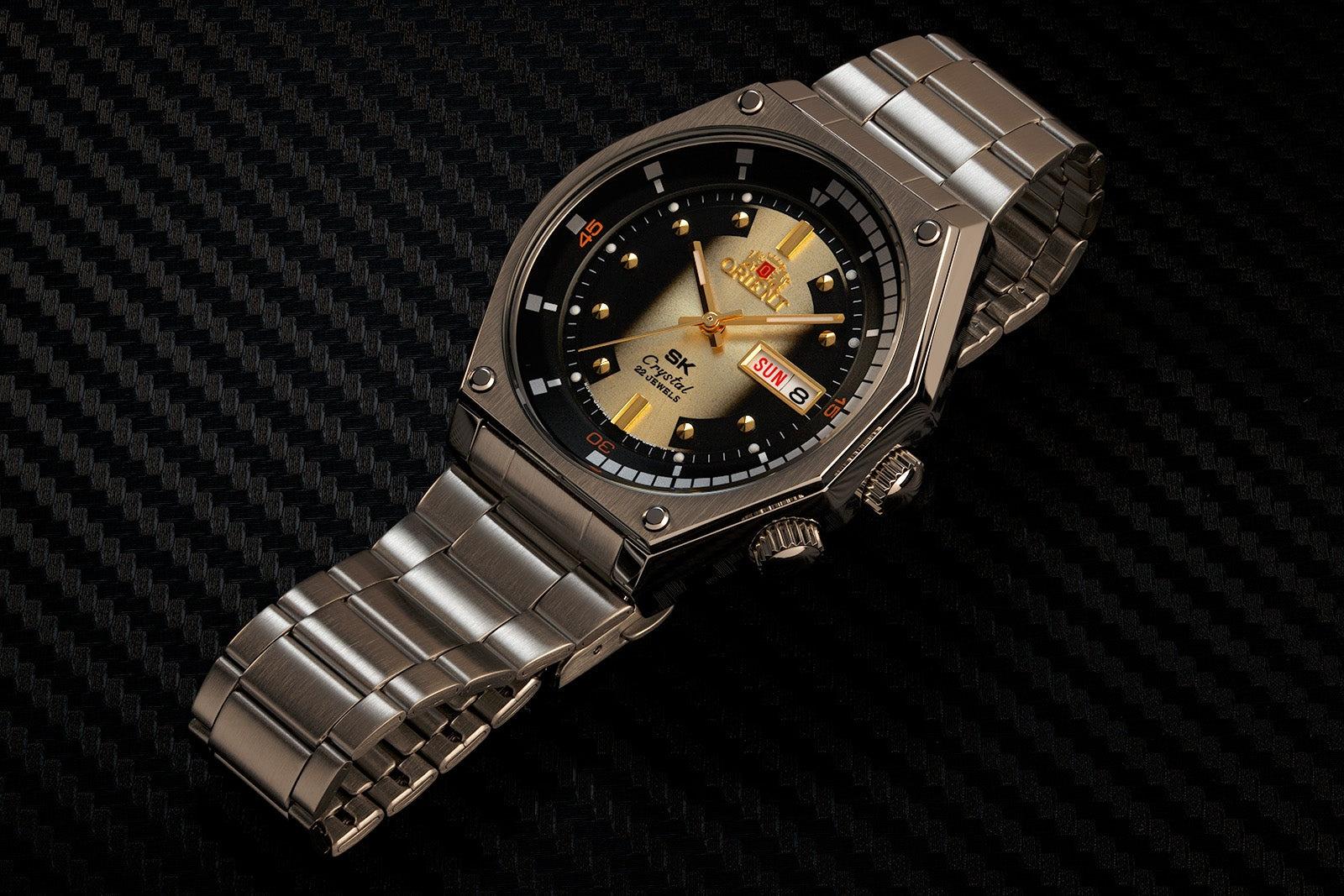 Orient RA-AA0B01G39B Revival Revival Mechanical Automatic bransoleta - miniatura 16