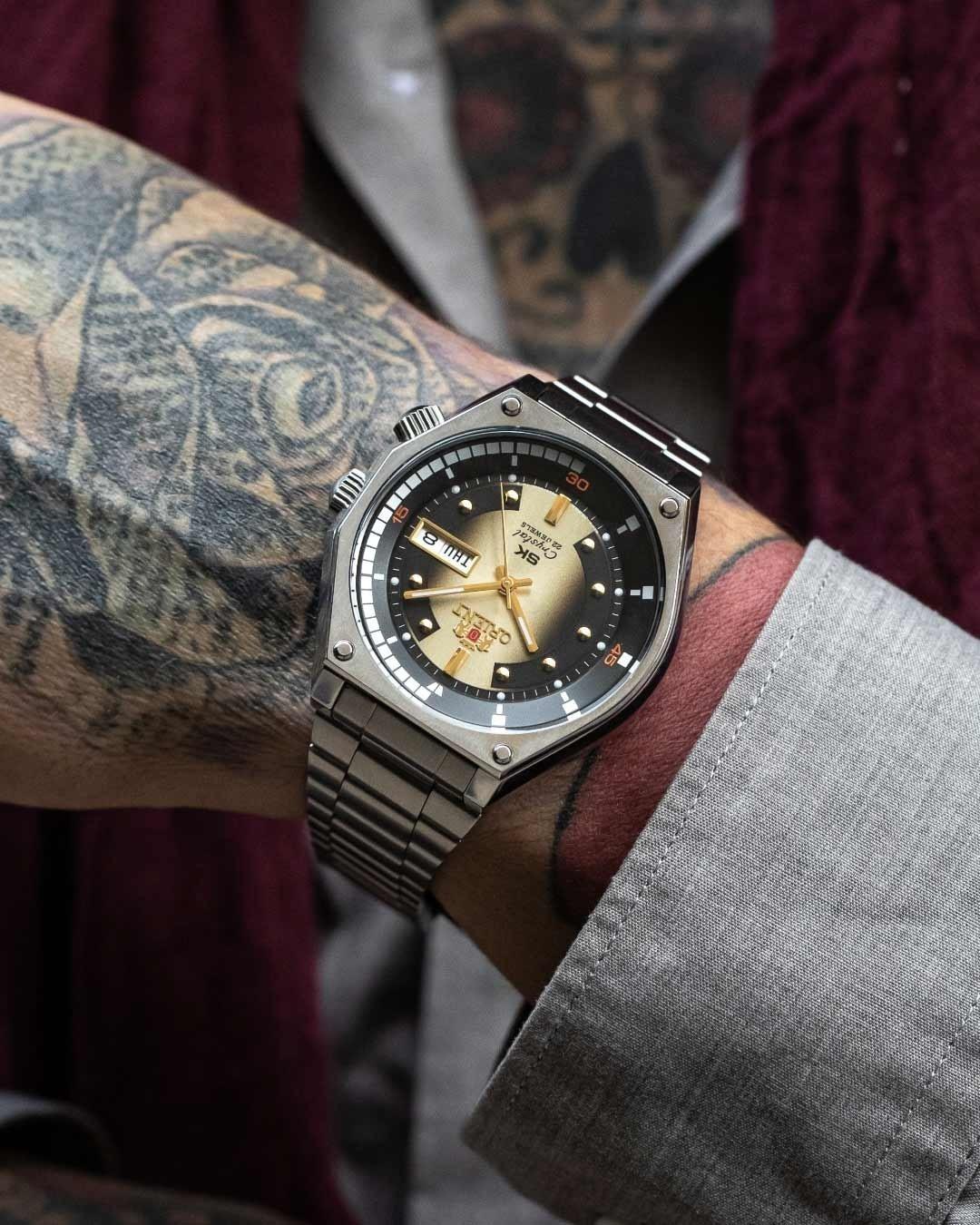 Orient RA-AA0B01G39B Revival Revival Mechanical Automatic zegarek męski klasyczny mineralne - miniatura 8