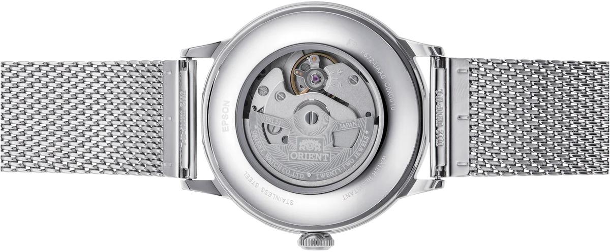 Orient RA-AC0019L10B Bambino Version 6 Classic Automatic klasyczny zegarek srebrny - miniatura 7