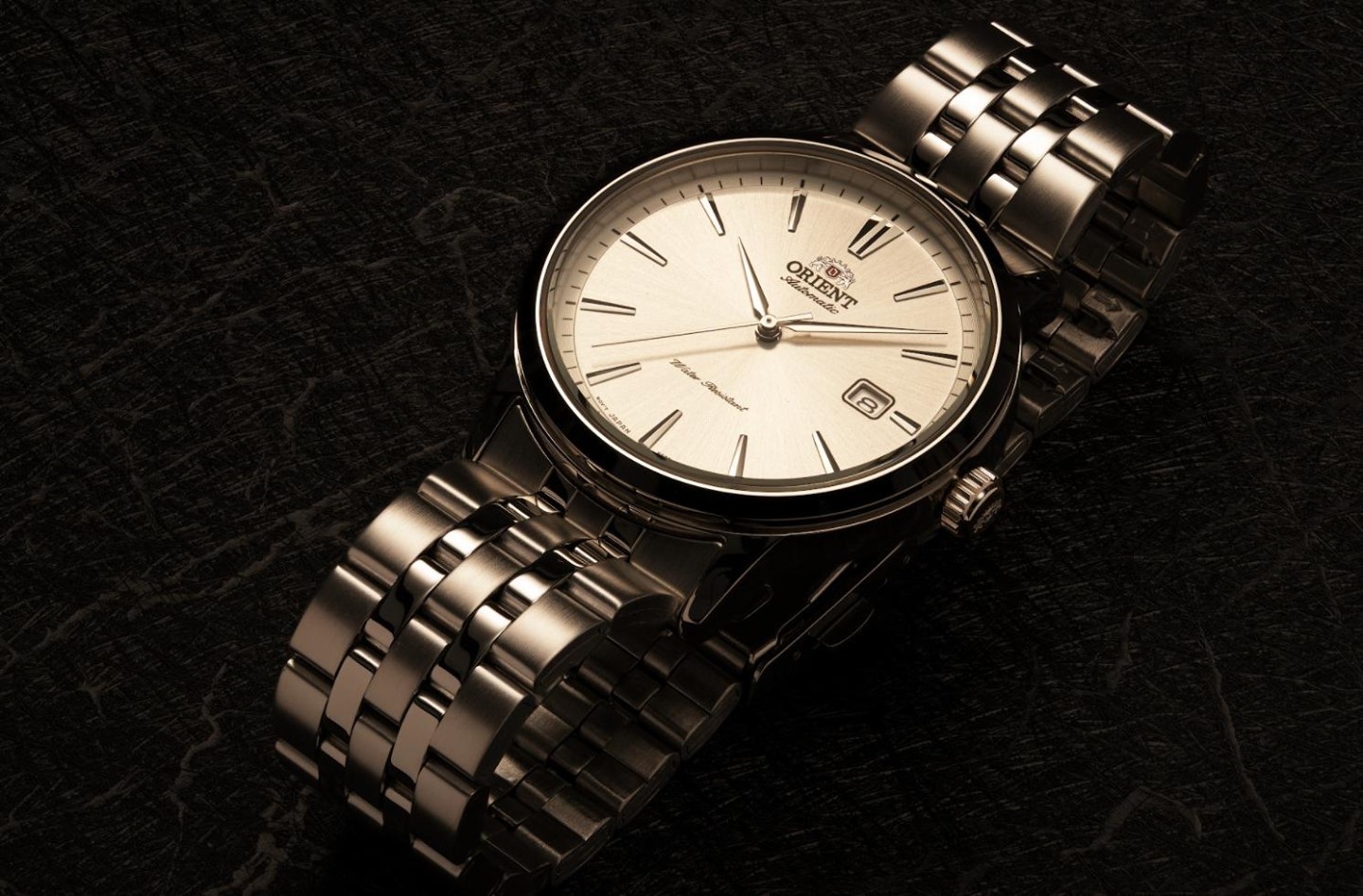 Orient RA-AC0F02S30B Contemporary Mechanical Automatic Contemporary klasyczny zegarek srebrny - miniatura 9