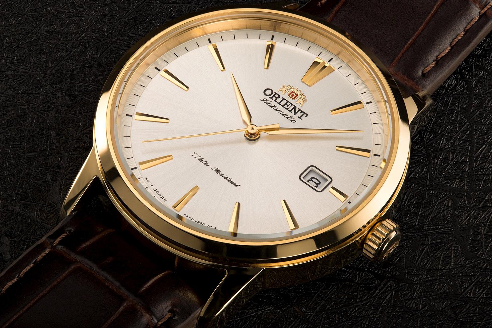 Orient RA-AC0F04S30B Symphony III Contemporary klasyczny zegarek złoty - miniatura 7