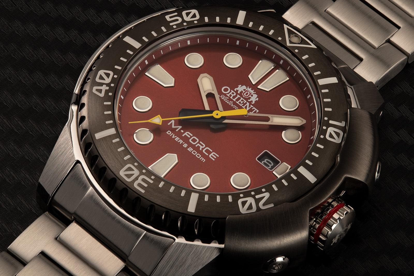 Orient RA-AC0L02R00B M-FORCE Sports sportowy zegarek srebrny - miniatura 7