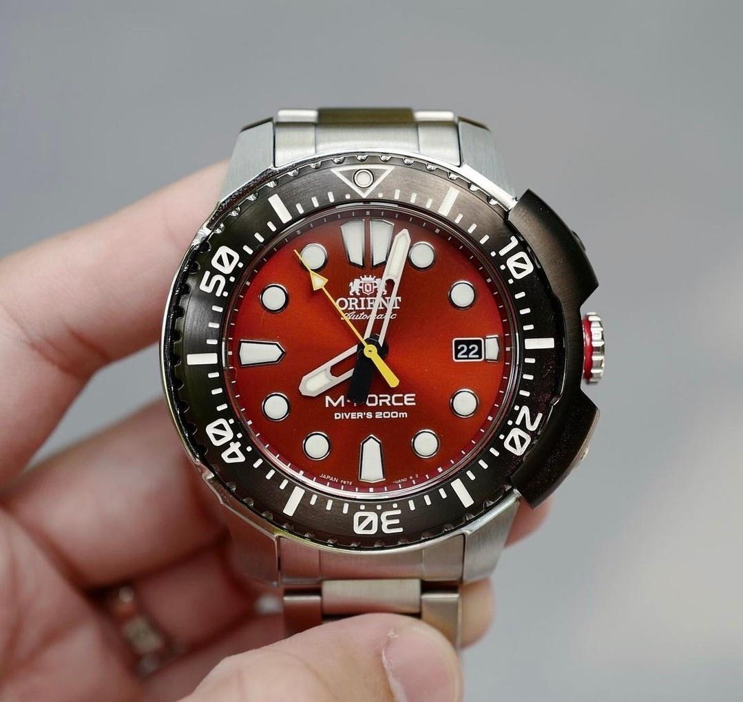 Orient RA-AC0L02R00B Sports M-FORCE zegarek męski sportowy szafirowe - miniatura 6