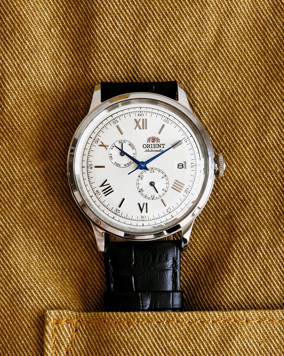 Orient RA-AK0701S30B Classic Automatic Classic Automatic klasyczny zegarek srebrny - miniatura 9