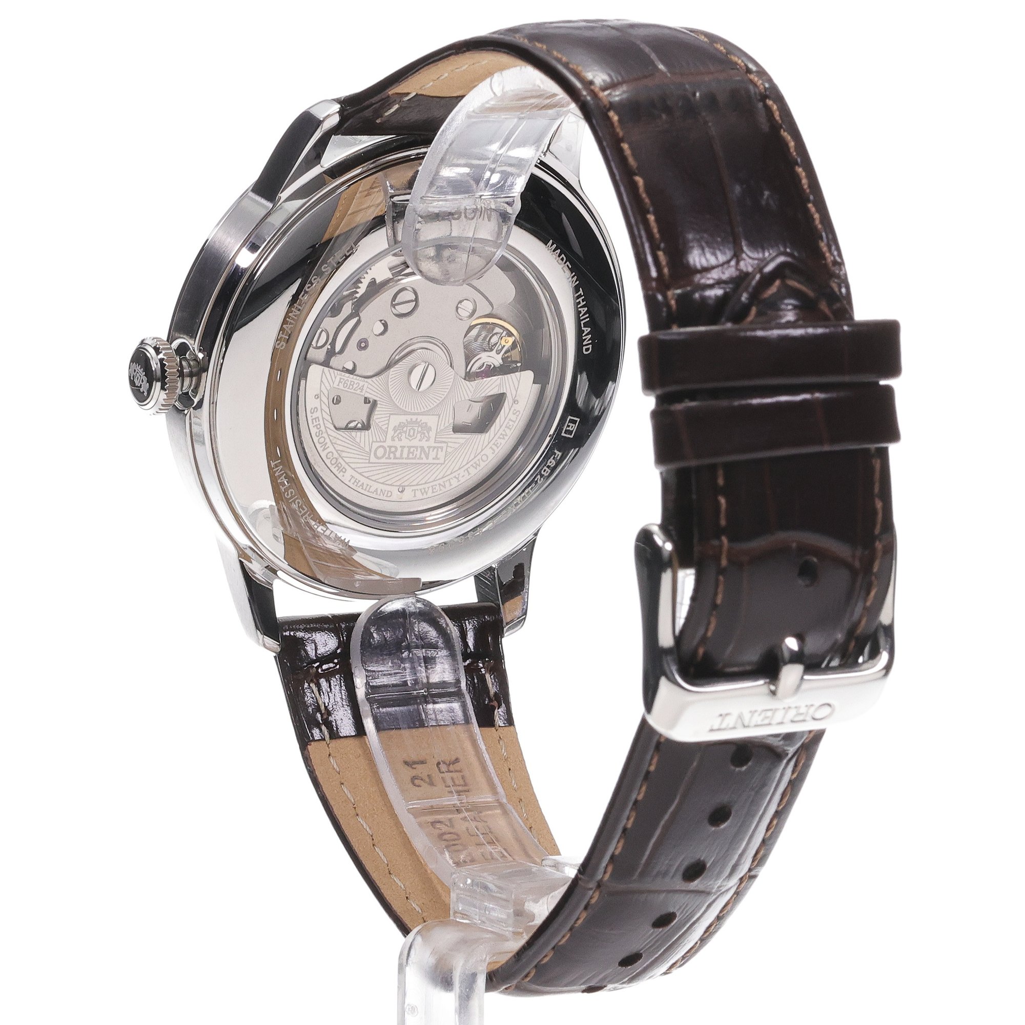 Orient RA-AK0804Y30B męski zegarek Classic Automatic pasek - miniatura 4