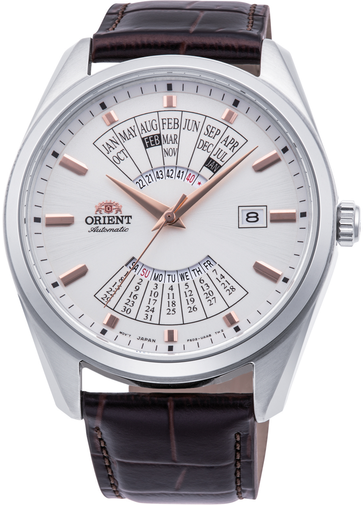 Contemporary Multi Year Calendar Automatic Orient RA-BA0005S10B 