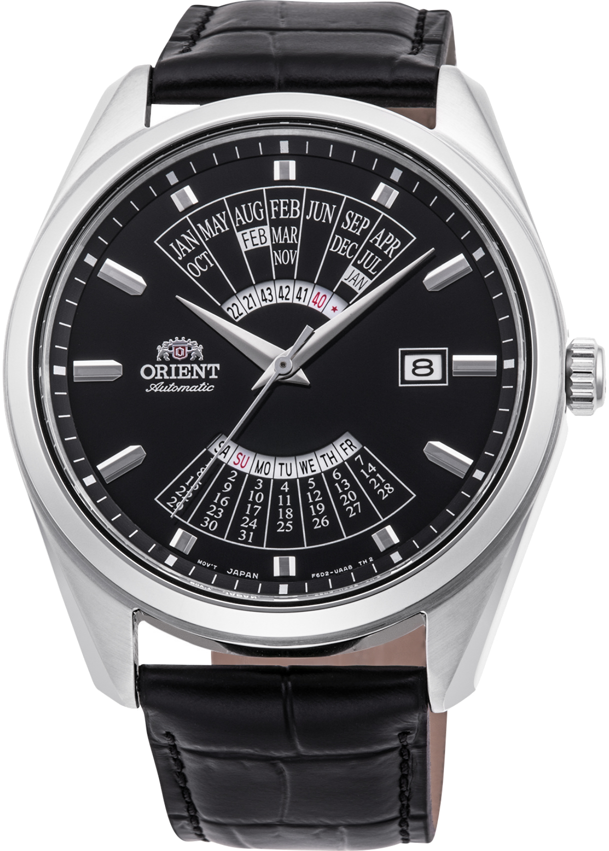 Contemporary Multi Year Calendar Automatic Orient RA-BA0006B10B 