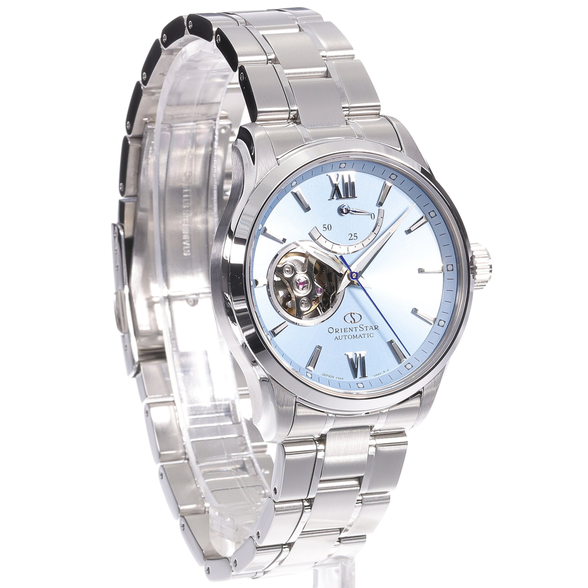 Orient Star RE-AT0019L00B zegarek srebrny elegancki Contemporary bransoleta - miniatura 3